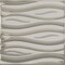Ekena Millwork 19 5/8in. W x 19 5/8in. H Swell EnduraWall Decorative 3D Wall Panel Covers 2.67 Sq. Ft. WP20X20SSBCR - alternate 1